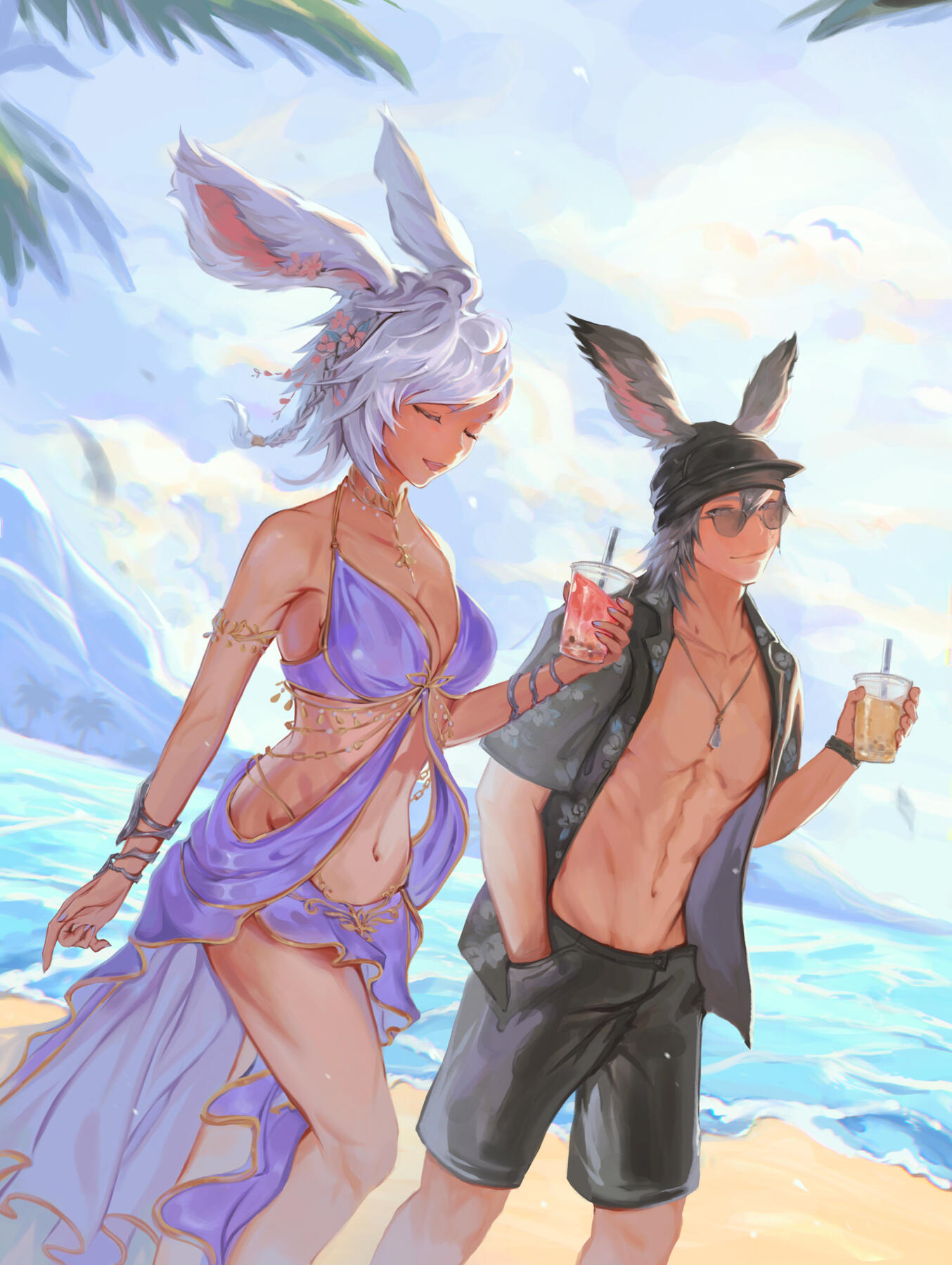2 character full body